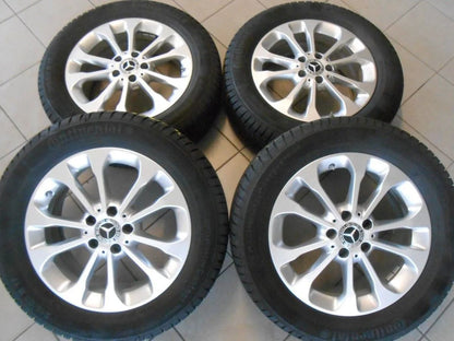 Cerchi in lega originali Mercedes GLA X156, ruote invernali, pneumatici invernali 215 60 R17 96H 8 mm