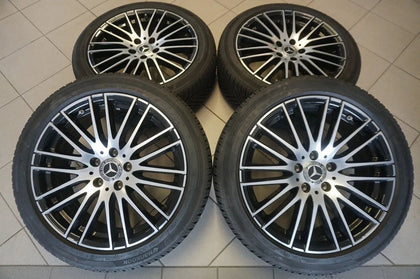 Jantes alu d'origine Mercedes Classe C W206 S206 pneus toutes saisons 225 45 R18 pouces