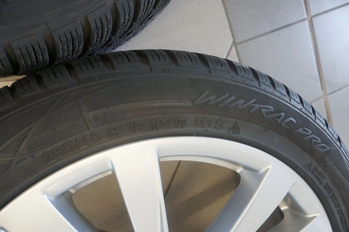 Jantes et pneus d'hiver d'origine Mercedes Classe S W223 V223 255 45 R19 8mm Detailansicht 12