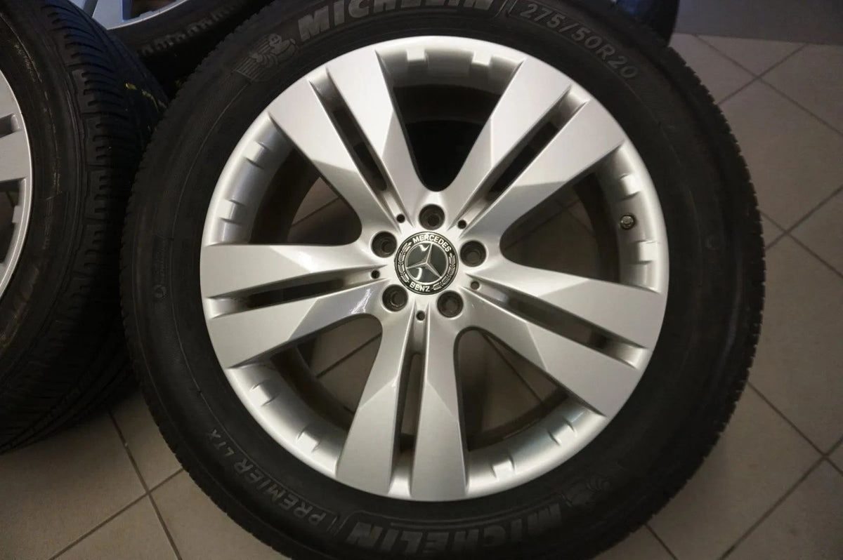Cerchi in lega originali Mercedes GL X164 con ruote e pneumatici estivi 275 50 R20 pollici Visualizzazione dettagliata 2