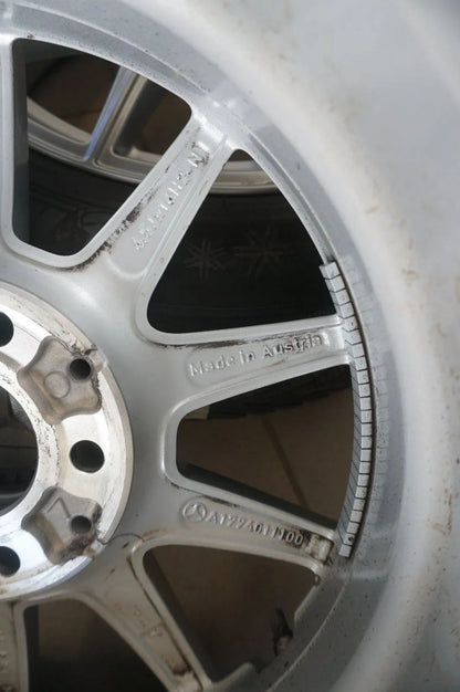 Jantes en aluminium, pneus hiver, roues hiver d'origine Mercedes Classe A W177, Classe B, CLA