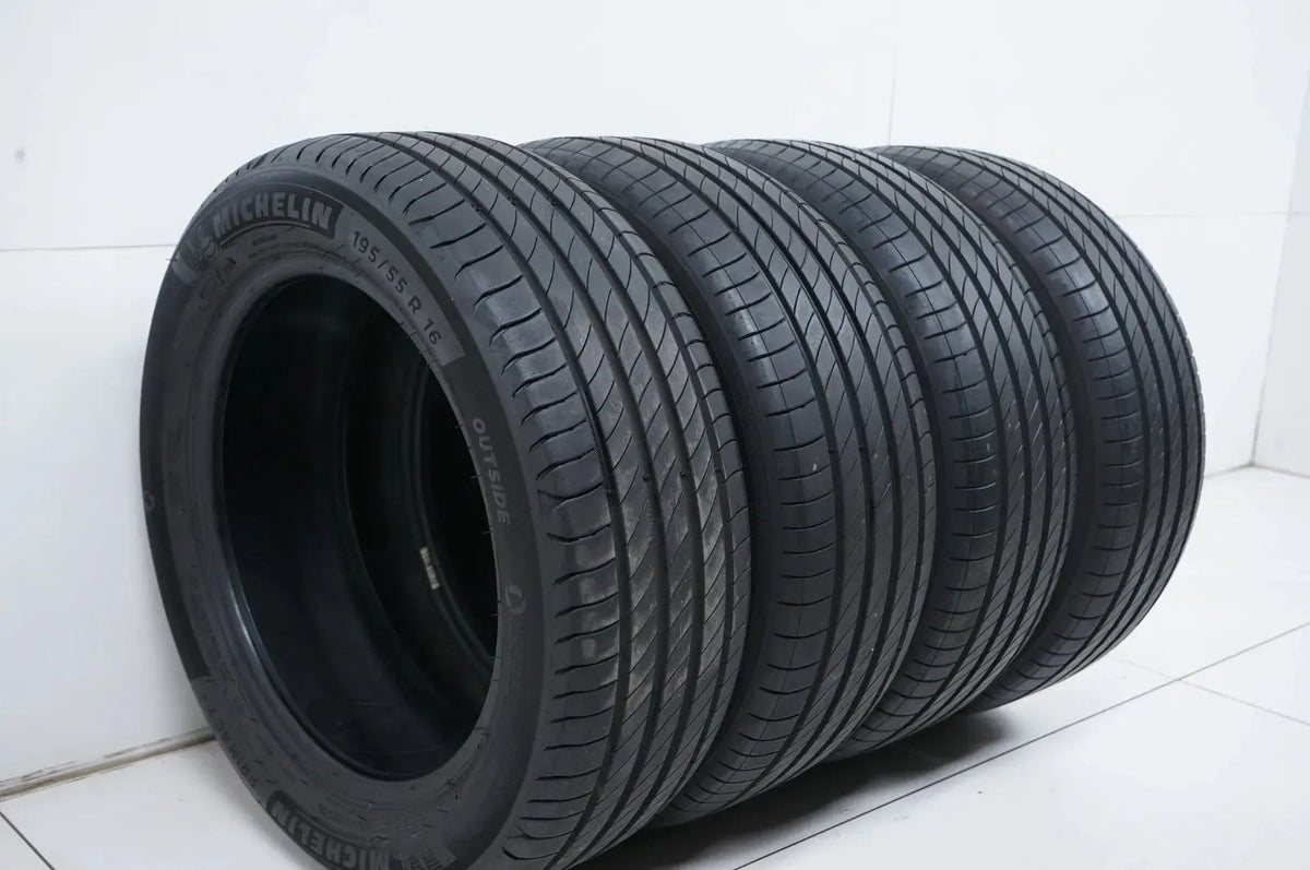 4 x Summer tires Michelin Primacy 4 195 55 16 inch DOT20 approx. 6mm