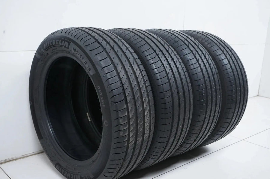 4 x Summer tires Michelin Primacy 4 195 55 16 inch DOT20 approx. 6mm