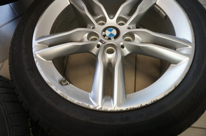 Original BMW 2 Series F45 F46 Active Gran Tourer Alloy Wheels Winter Tires 205 55 R17