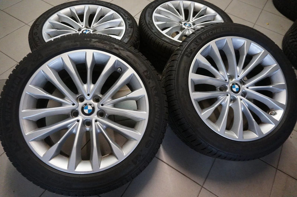 Originální hliníková kola BMW řady 5 G30 G31, zimní kola a zimní pneumatiky 245 45 R18 palců