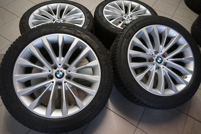 Originální hliníková kola BMW řady 5 G30 G31, zimní kola a zimní pneumatiky 245 45 R18 palců