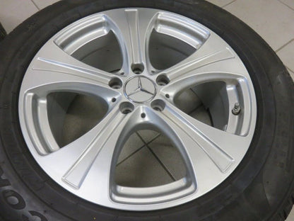 Jantes alu 18 pouces avec pneus hiver 6mm pour Mercedes GLC X253 C253 d'origine