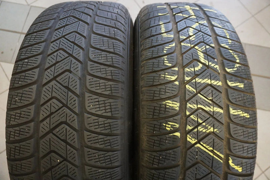 Original Mercedes GLC X253 Alloy Wheels Winter Tires 235 60 R18 Inch