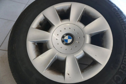 Originální hliníkové disky BMW řady 5 E39 15 palců Styling 83 6751763 letní pneumatiky