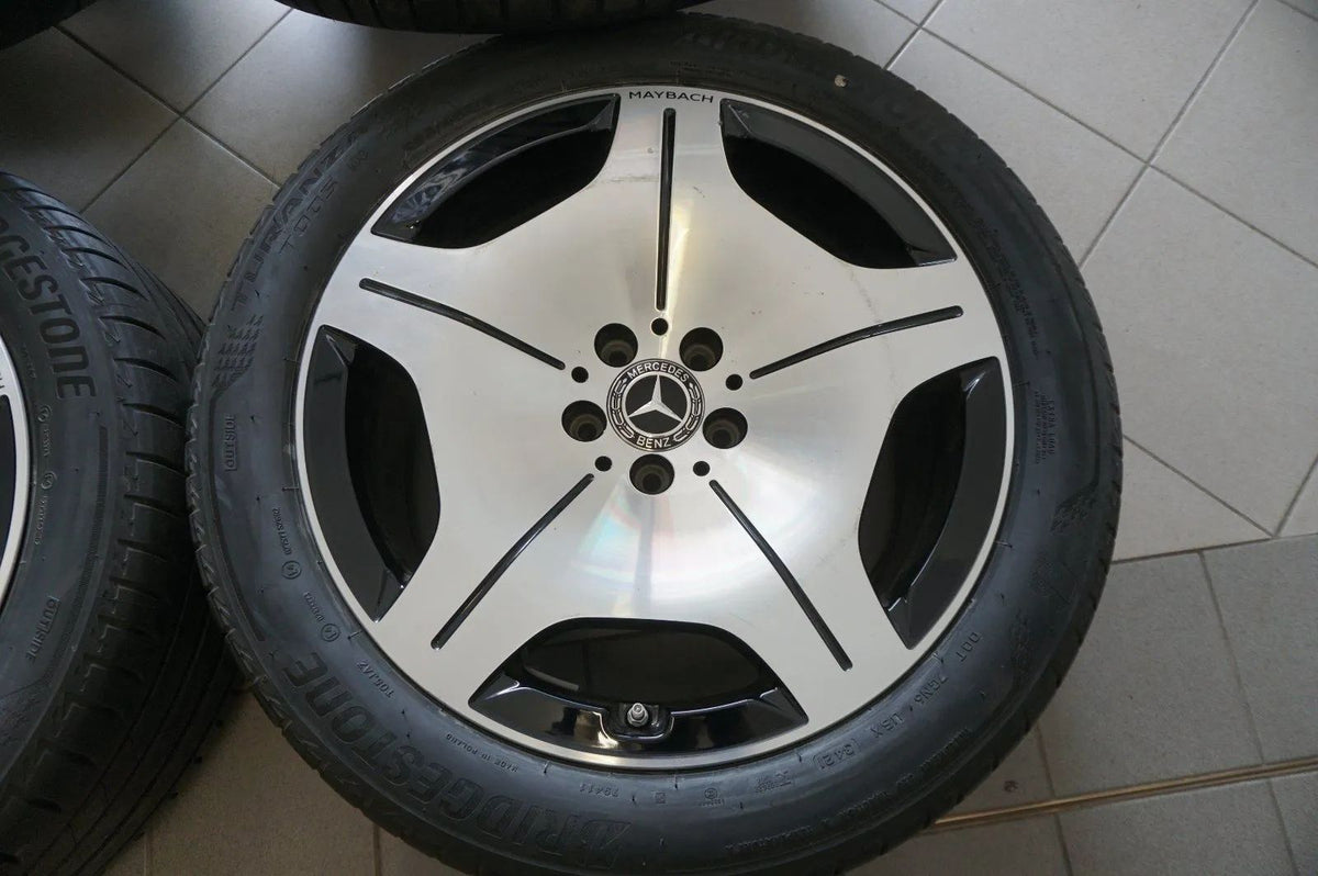 Jantes aluminium Mercedes Classe S W223 V223 Maybach 19 pouces pneus été d'origine Detailansicht 7