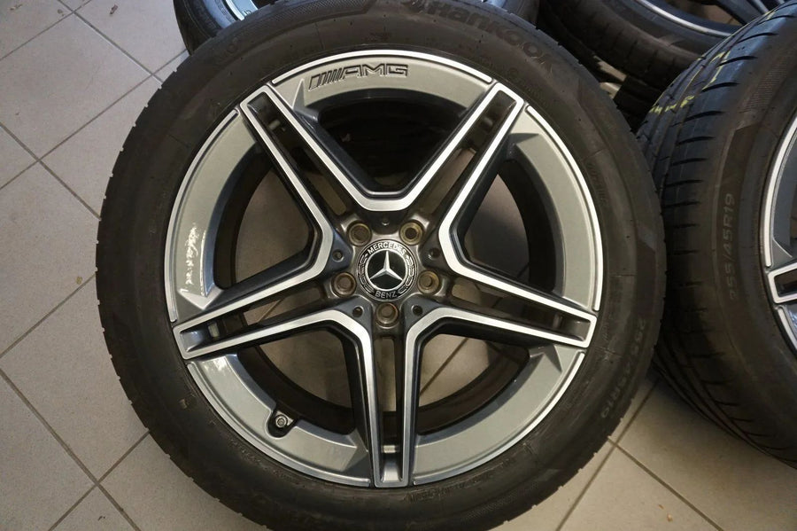 Jantes alliage d'origine Mercedes Classe S W223 V223 AMG pneus été 255 45 R19 7mm