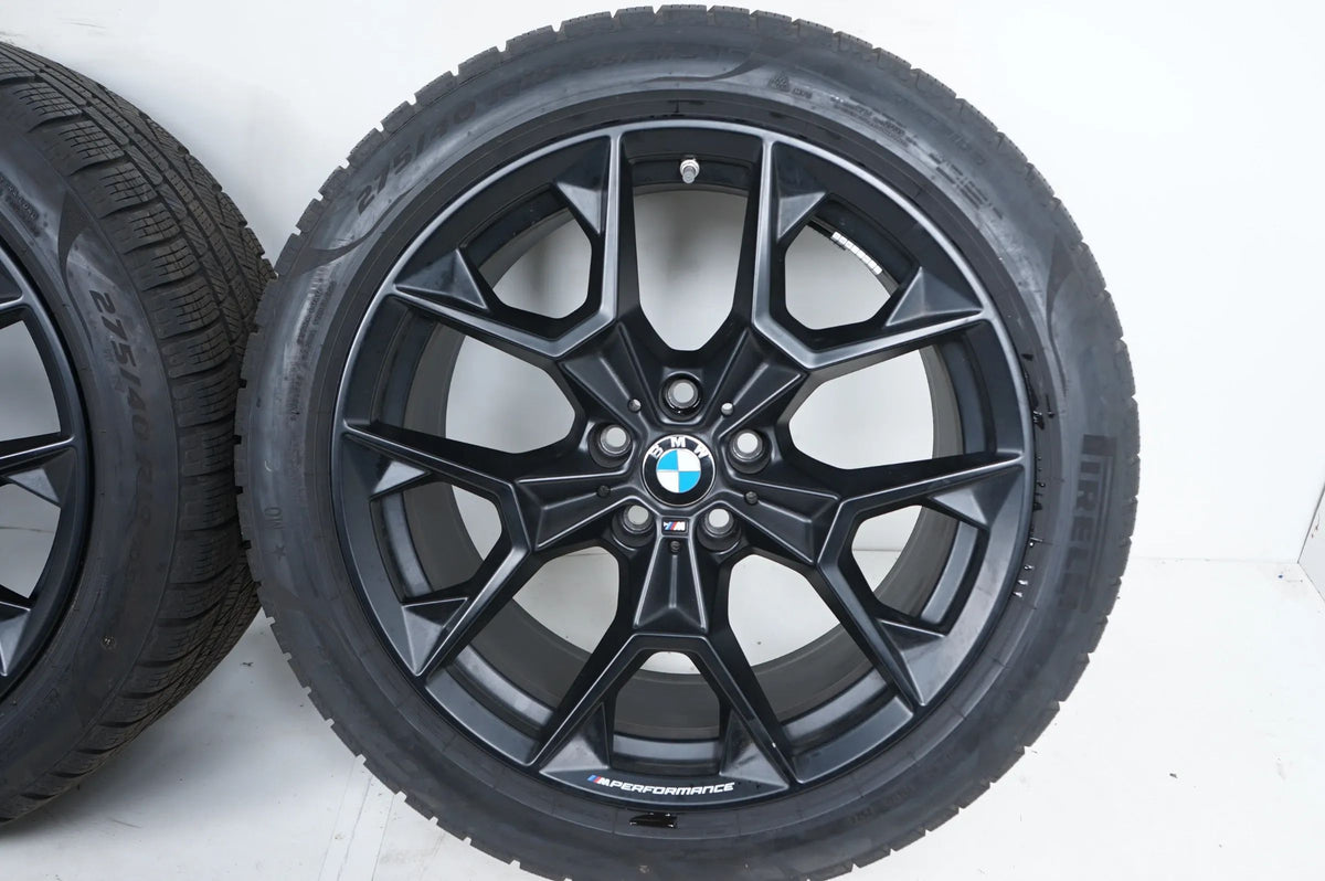 BMW Série 5 G60 G61 roues hiver pneus hiver jantes alu 19 pouces 942M 5A324F4 5A324F5 Vue détaillée 6