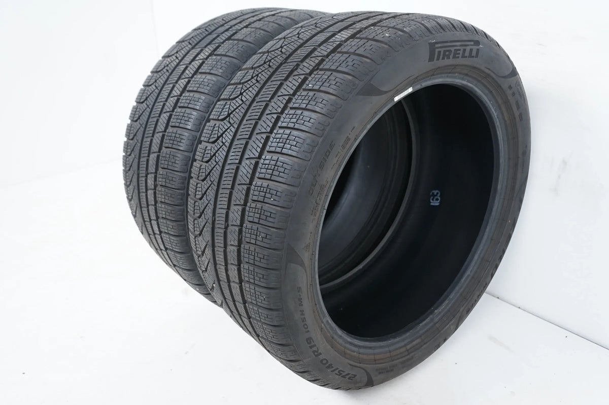 2 x vinterdæk Pirelli P Zero 275 40 19 tommer DOT24 ca.5mm MO/BMW* Detaljevisning 3