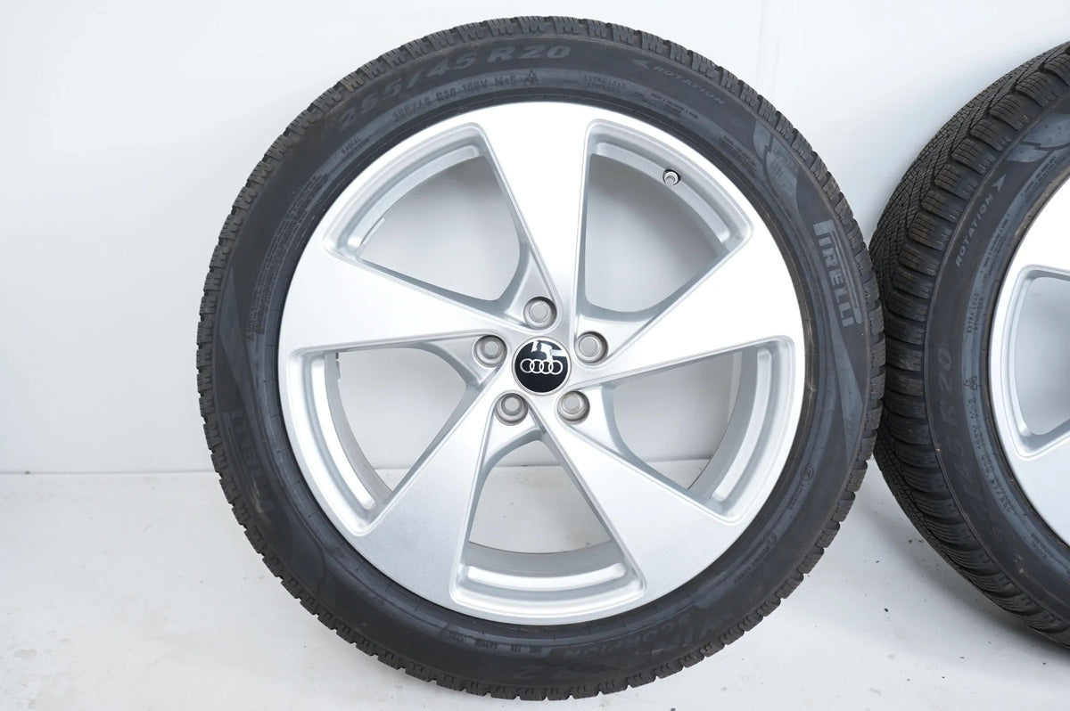 Audi Q5 GU 8MA lichtmetalen velgen winterbanden winterwielen 255 45 20 inch 8MA601025G Detailweergave 3