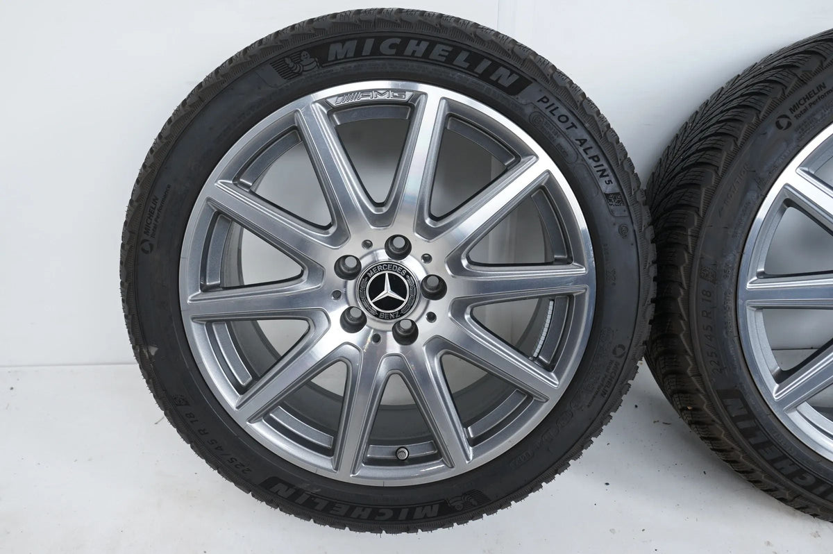 Mercedes A45 CLA45 W177 C118 Allwetterräder mit neuen Allwetterreifen 18 Zoll