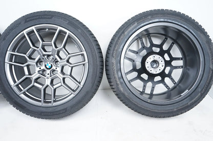 Ny BMW XM G09 918M vinterhjul vinterdæk 21 tommer 1543986 1543958