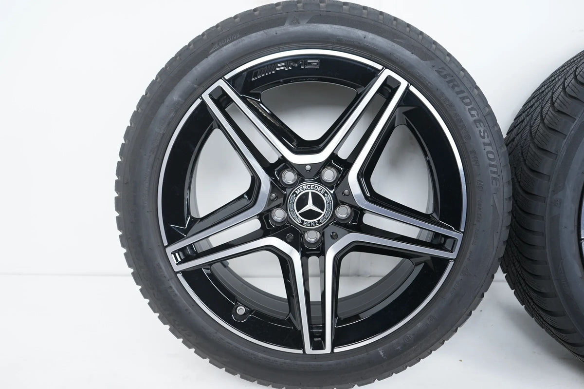 Mercedes A B CLA-klasse W118 W177 B247 winterwielen winterbanden 18 inch Detailweergave 3