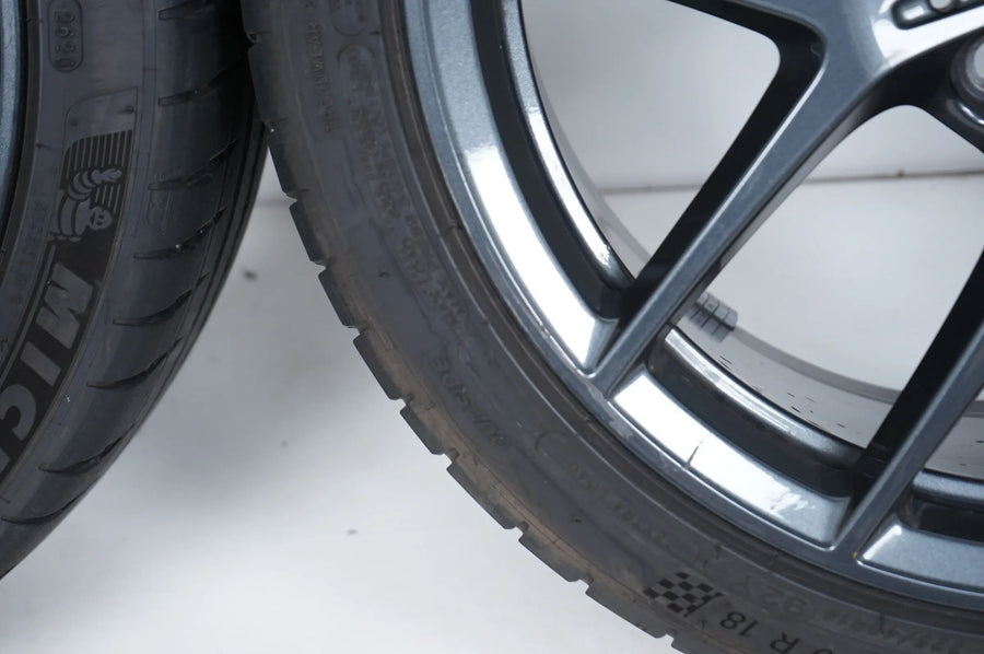 Bmw 1er 2er F40 F44 cerchi estivi pneumatici estivi 225 40 18 pollici 554M 8092353