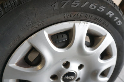Original Mini Cooper one F55 F56 Winterräder Winterreifen 175 65 R15 2019 8mm