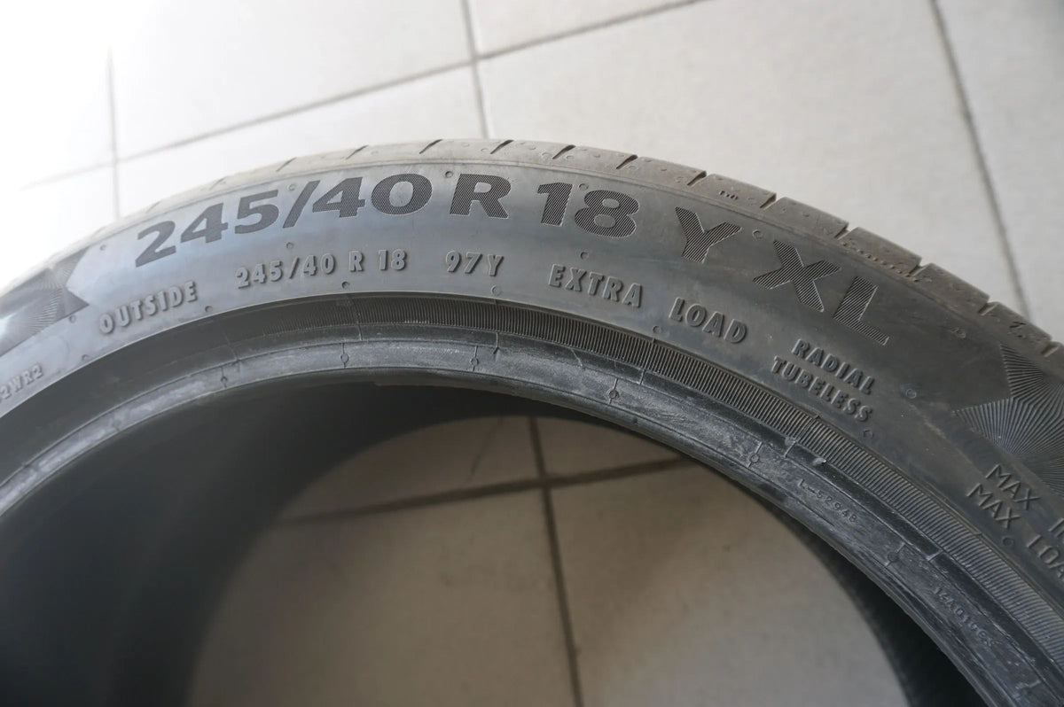 1 X 245 40 R18 97Y Sommerreifen Continental PremiumContact 6 MO 2020 6mm Detailansicht 3