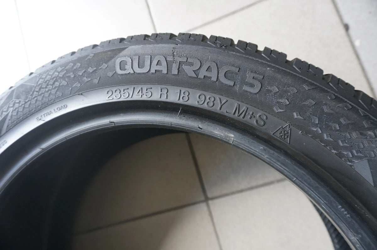 2 X 235 45 R18 98Y Allwetterreifen Vredestein Quatrac 5 2019 5mm Vue détaillée 4