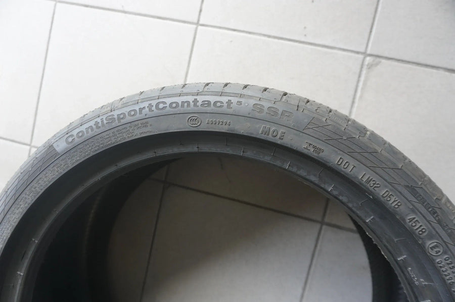 1 X 255 35 R19 96Y Sommerreifen Continental ContiSportContact 5 MOE SSR 7,5mm