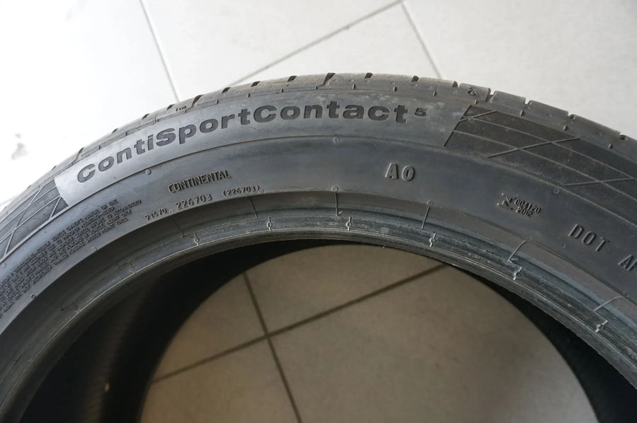 1 X 255 45 R19 104Y Sommerreifen Continental ContiSportContact 5 AO 2022 5,5mm