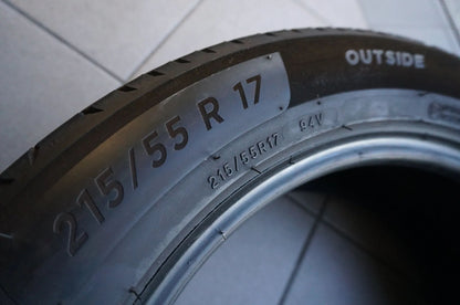2 X 215 55 R17 94V Pneus été Michelin Primacy 4 2023 3mm