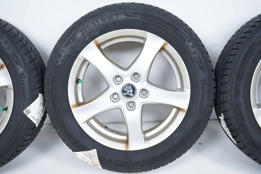 Skoda Octavia Winter Wheels Winter Tires 205 55 16 Inch 6J ET48