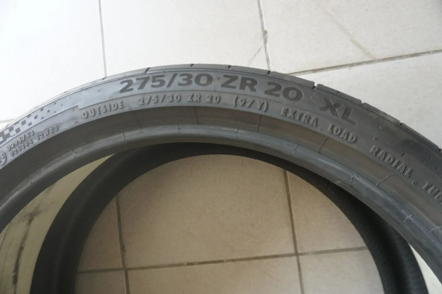 1 X 275 30 ZR20 R20 97Y Summer Tire Continental SportContact 6 AO 2023 6mm