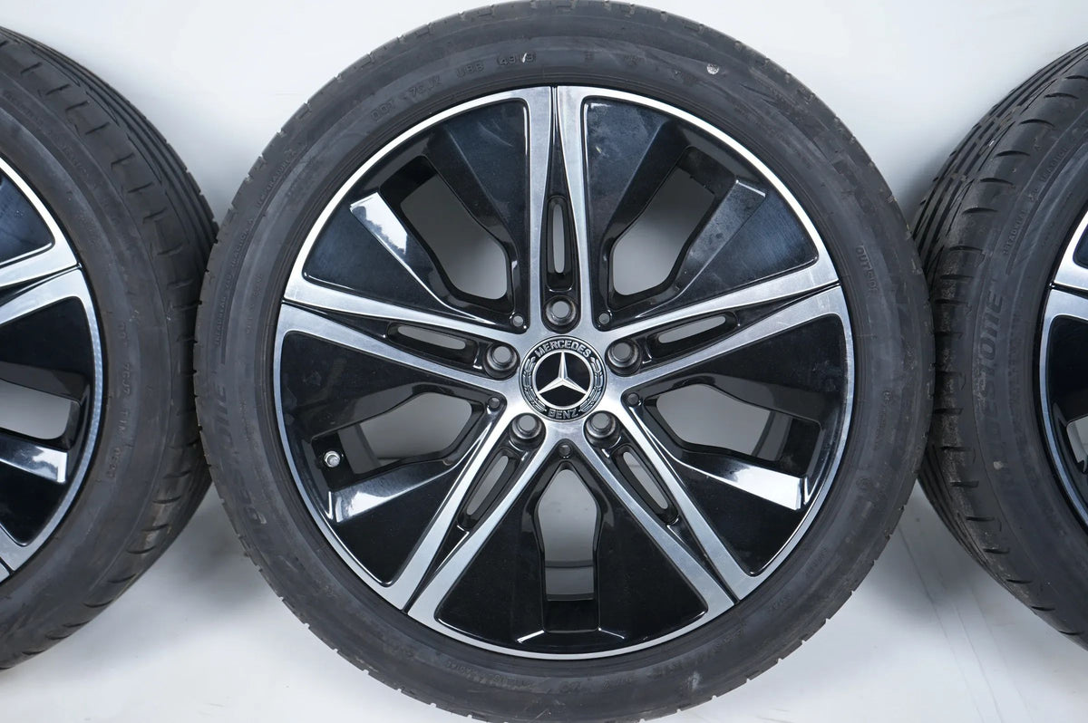 Mercedes C Class W205 Hybrid Summer Wheels Summer Tires 18 Inch Detailansicht 5