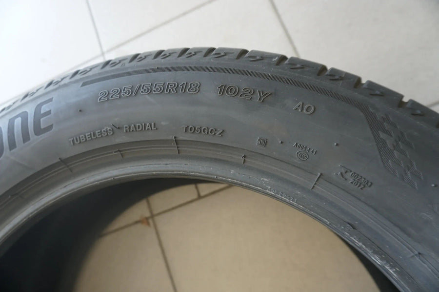 2 X 225 55 R18 102Y Sommerreifen Bridgestone Turanza T005 2017 4,5mm