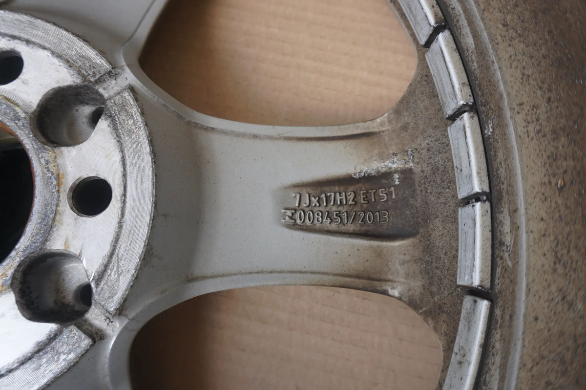 Original 17 Zoll Alufelgen Felgensatz Mercedes V-Klasse Vito W447 A4474012200 Detailansicht 7