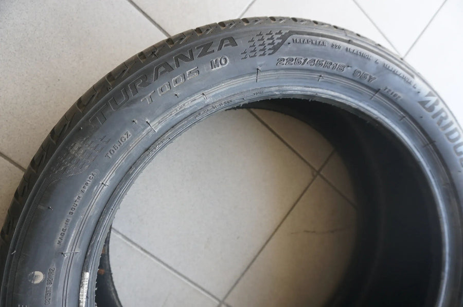 1 X 225 45 R18 95Y Sommerreifen Bridgestone Turanza T005 MO 6mm 2024