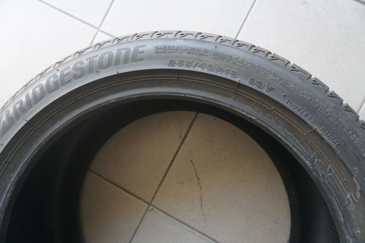 1 X 255 40 R18 99Y Sommerreifen Bridgestone Turanza T005 2018 5mm Detailansicht 3
