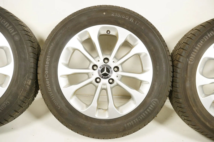 Pneus/jantes hiver Mercedes GLA W156 X156 215/60/17 pouces