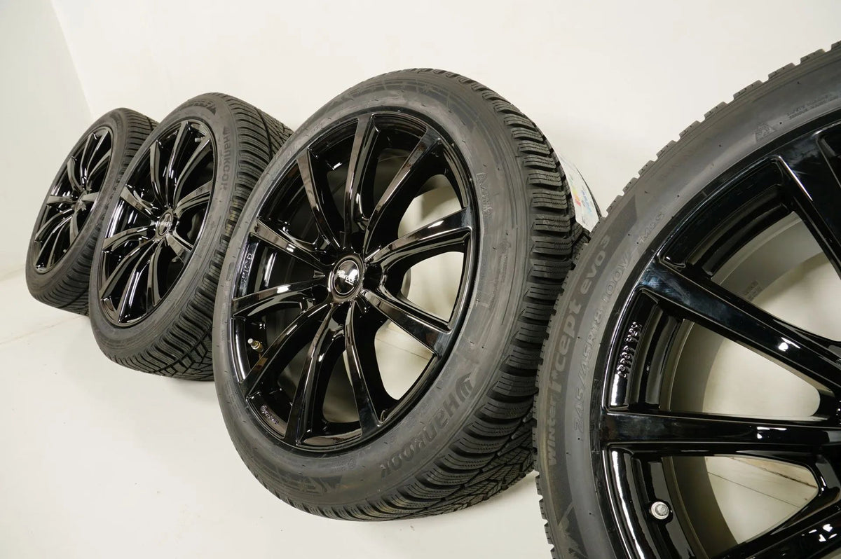 Pneus hiver neufs pour BMW Série 4 i4 G26, jantes hiver 245/45/18 pouces Vue détaillée 8