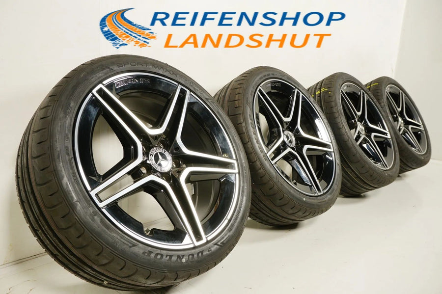 Like new Mercedes CLS W257 summer wheels, summer tires, 19 inch