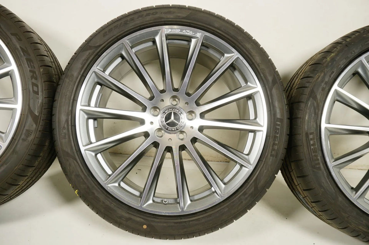 Like New Mercedes S Class W223 V223 AMG Summer Wheels 20 Inch Detailansicht 7