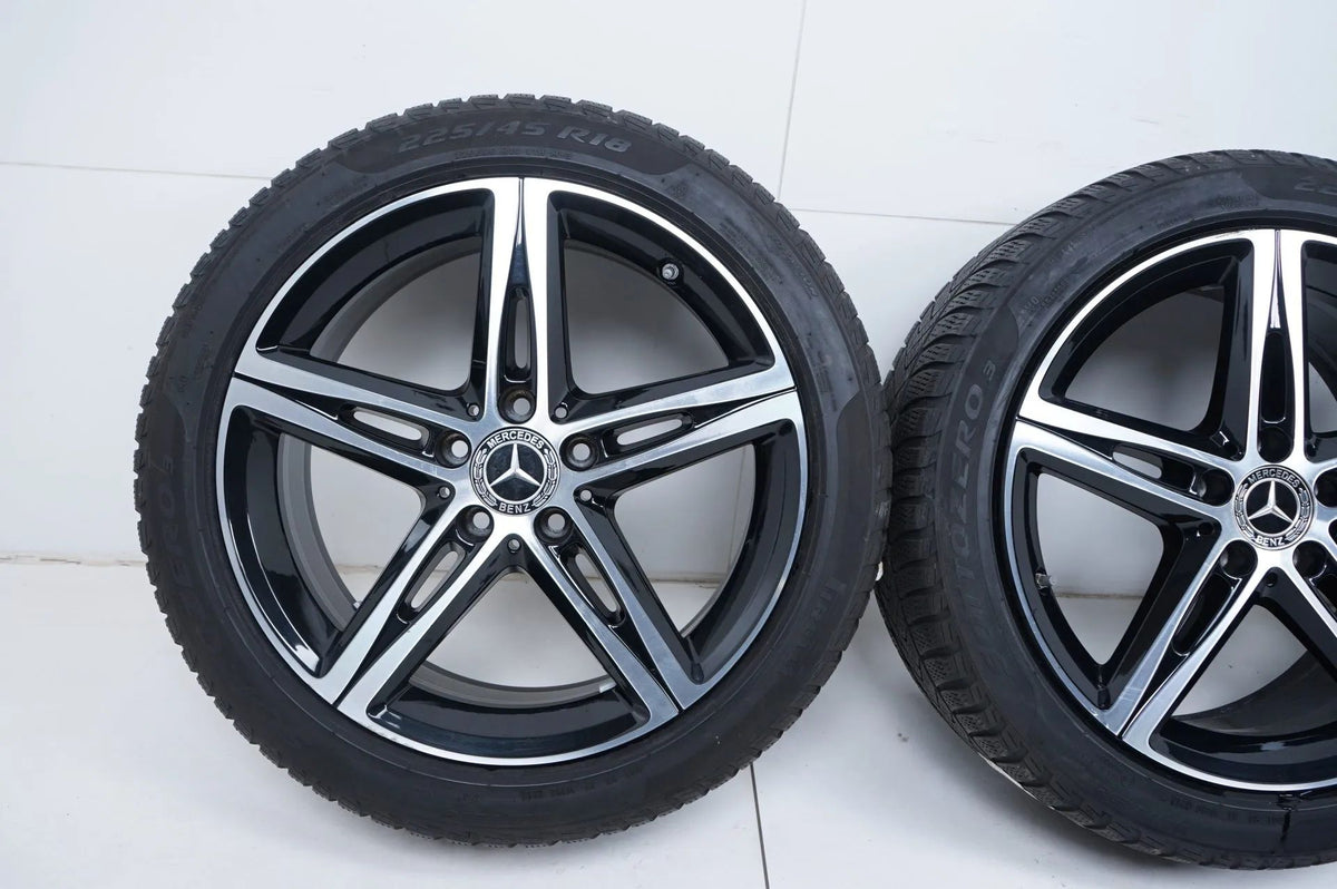 Mercedes AB Class W177 winter wheels, winter tires 225 45 18 inch Detailansicht 3