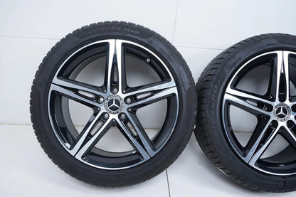 Mercedes AB Class W177 winter wheels, winter tires 225 45 18 inch