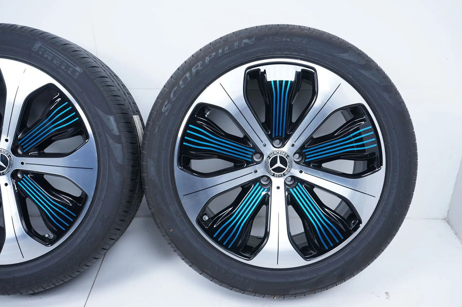 Original Mercedes EQC N293 20 Inch Alloy Wheels Summer Tires 235 50 255 45 R20 8mm