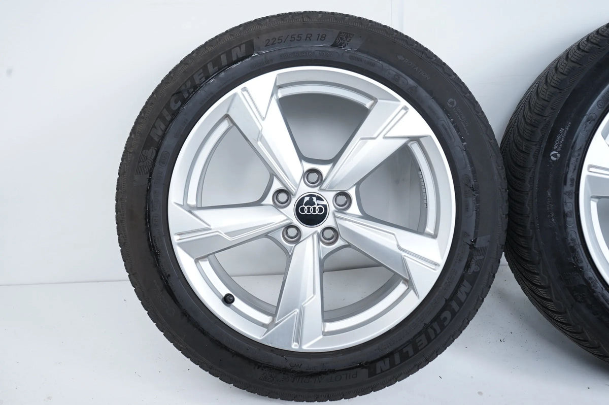 Audi A6 4K C8 Winterräder Winterreifen 225 55 18 Zoll 6mm 4K0601025D Detailansicht 3