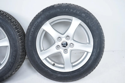 Audi VW Seat Allwetterräder mit neuen Allwetterreifen 205 55 16 Zoll