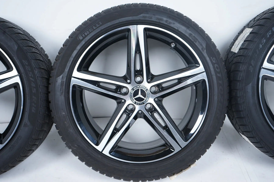 Mercedes třídy A B W177 B247 zimní kola zimní pneumatiky 18 palců