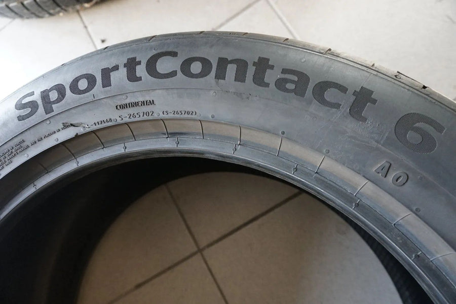 1 X 255 45 R19 104Y Pneu été Continental SportContact 6 AO 2022 6mm