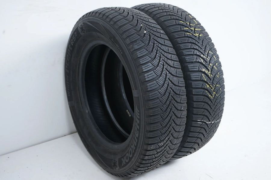 2 x Winterreifen HANKOOK 175 70 14 Zoll DOT2018 ca. 5mm