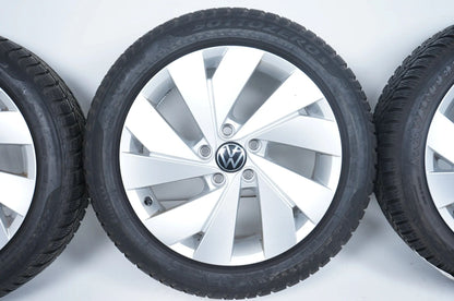 Pneus hiver pour VW Volkswagen Golf 7 et 8, jantes hiver 205/50/17 pouces