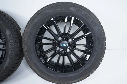 KIA inconnu roues d'hiver pneus d'hiver 175 65 14 pouces 4 trous