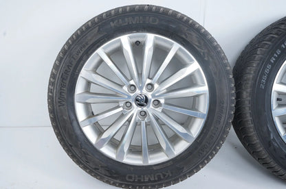 Original Skoda Kodiaq Winter Wheels Winter Tires 235 55 18 Inch